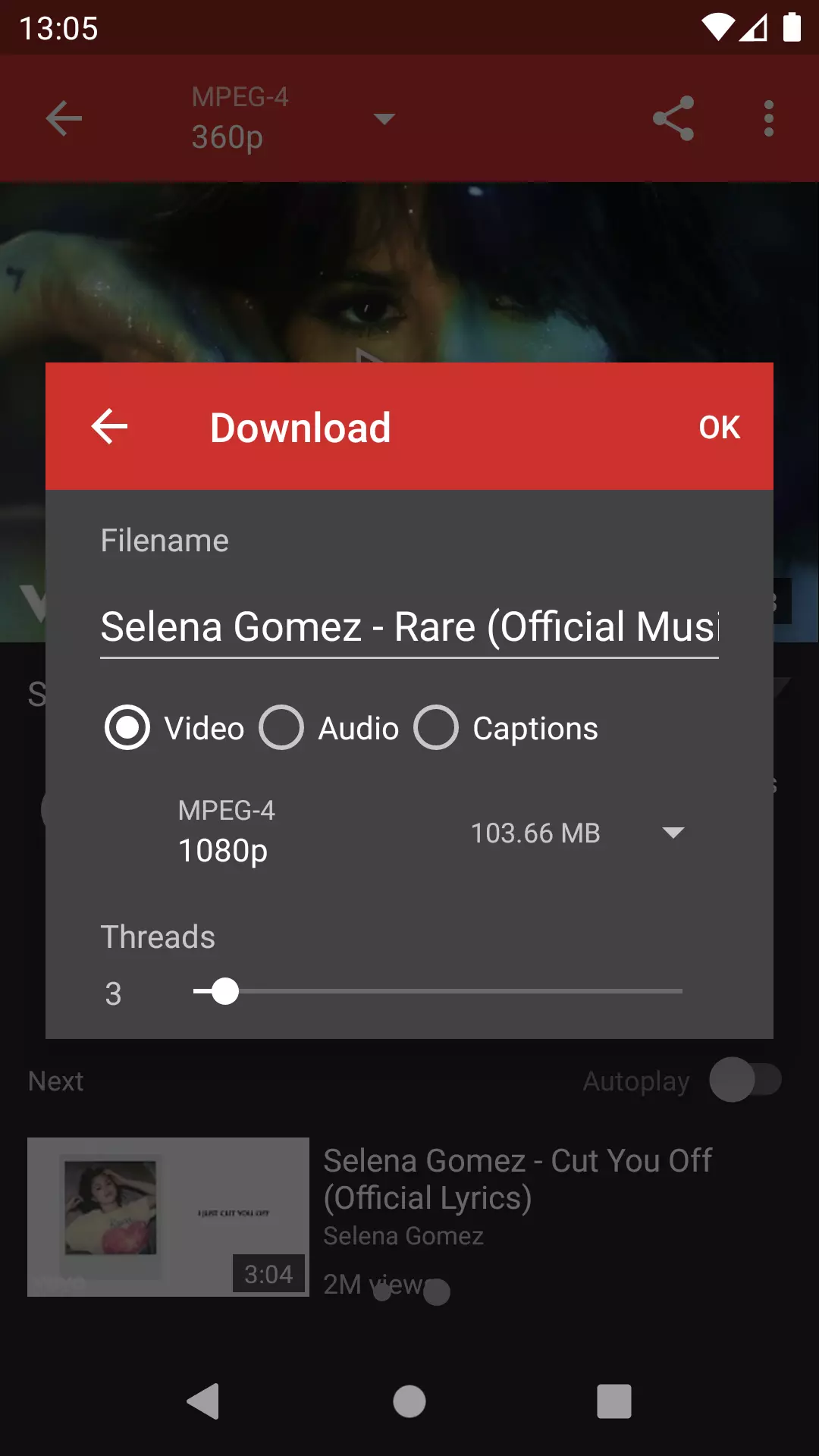 Download Screen NewPipe oleh NewPipe