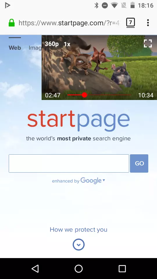 PopUp Screen NewPipe oleh NewPipe